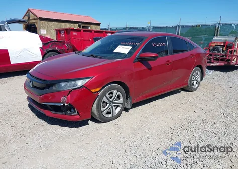 2021 Honda Civic Lx z USA, uszkodzony, nr VIN 2HGFC2F61MH548911